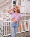 Lilac Lovers Top