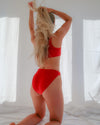 Red Velvet Bikini Bottom